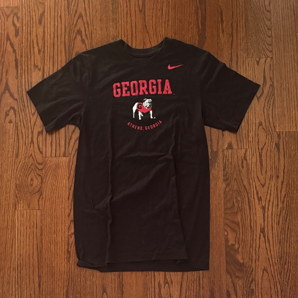 Nike Black Georgia Bulldogs Short Sleeve Tee